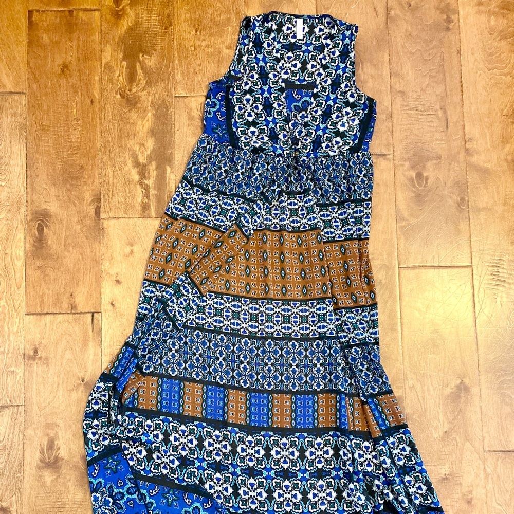 Sheer vest duster dress